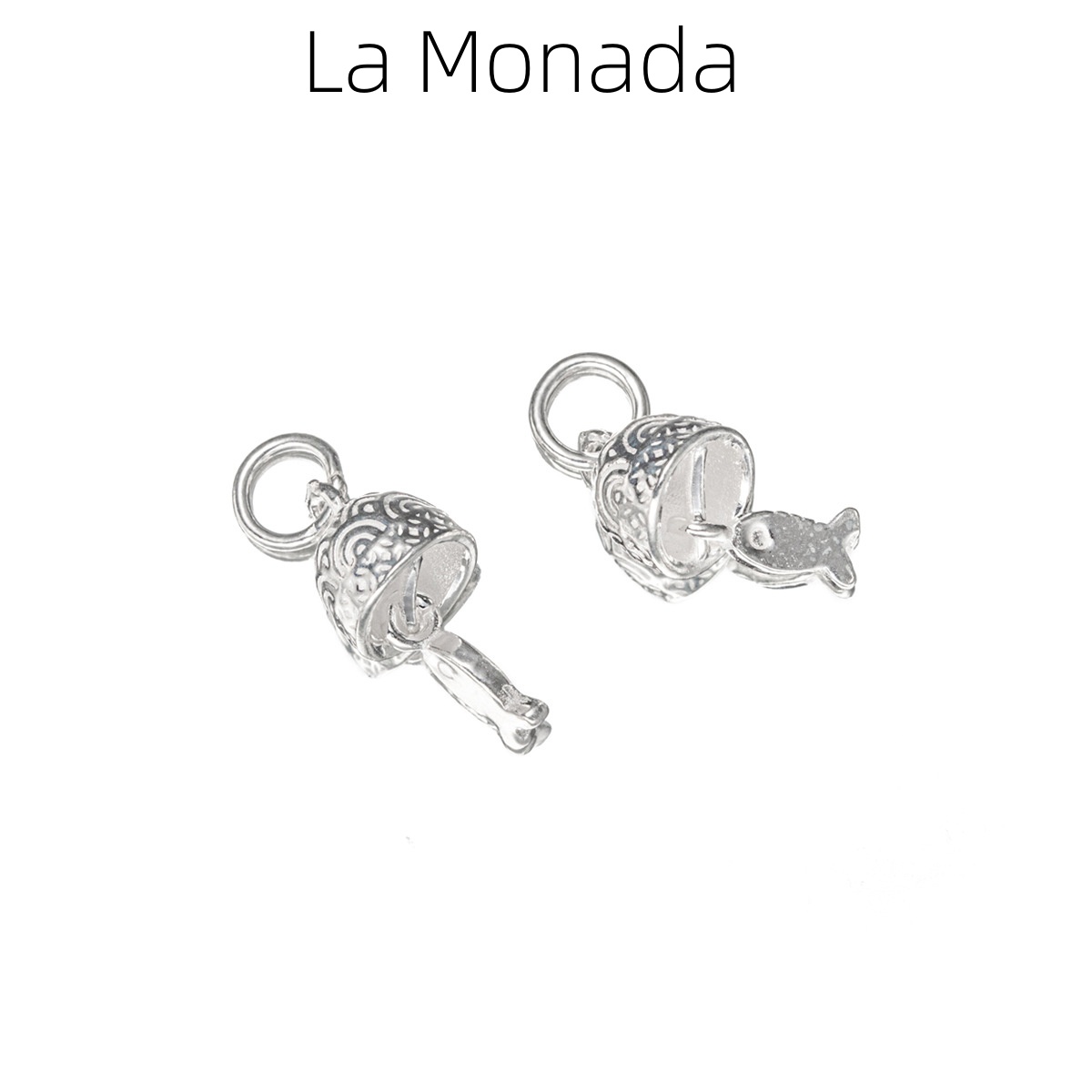 Jewelry Making In La - 925 Sterling Silver Bell Charm with