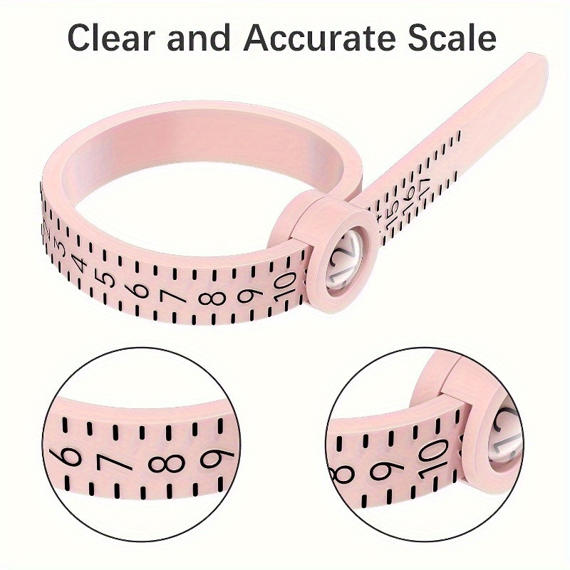 Jewelry Making Desk - 1pc Adjustable Ring Sizer Measuring Tool