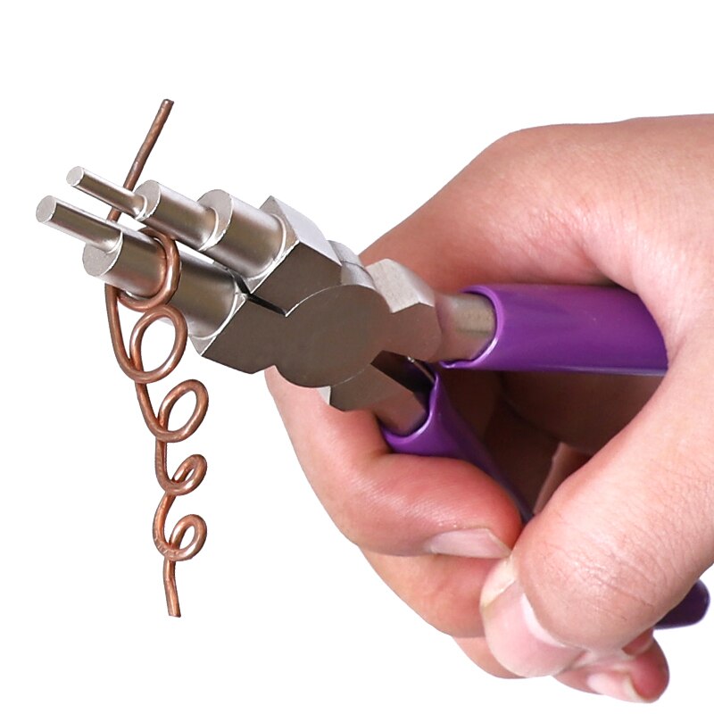Jewelry Making Loop Pliers - Jewelry Pliers 6-In-1 Bail Making Pliers