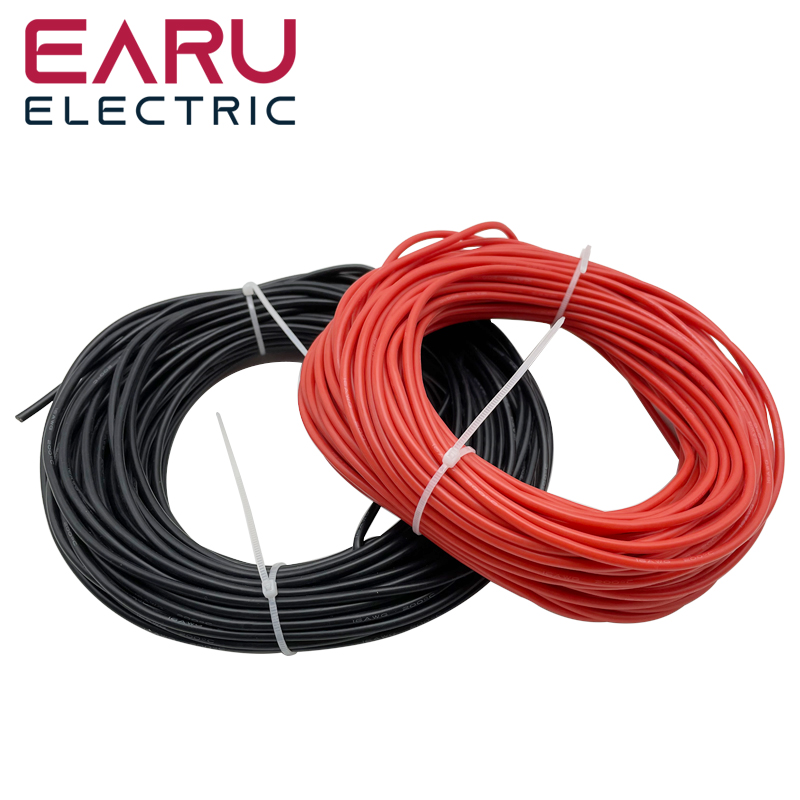 Wire 22 Gauge Copper - 1-100M Heat-resistant Soft Electrical Silicone Wire
