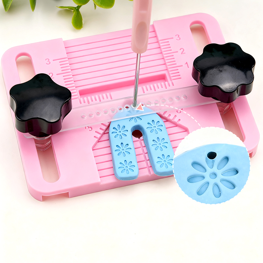 Jewelry Making Tool Kit - Polymer Clay Earring Drill Guide Tool