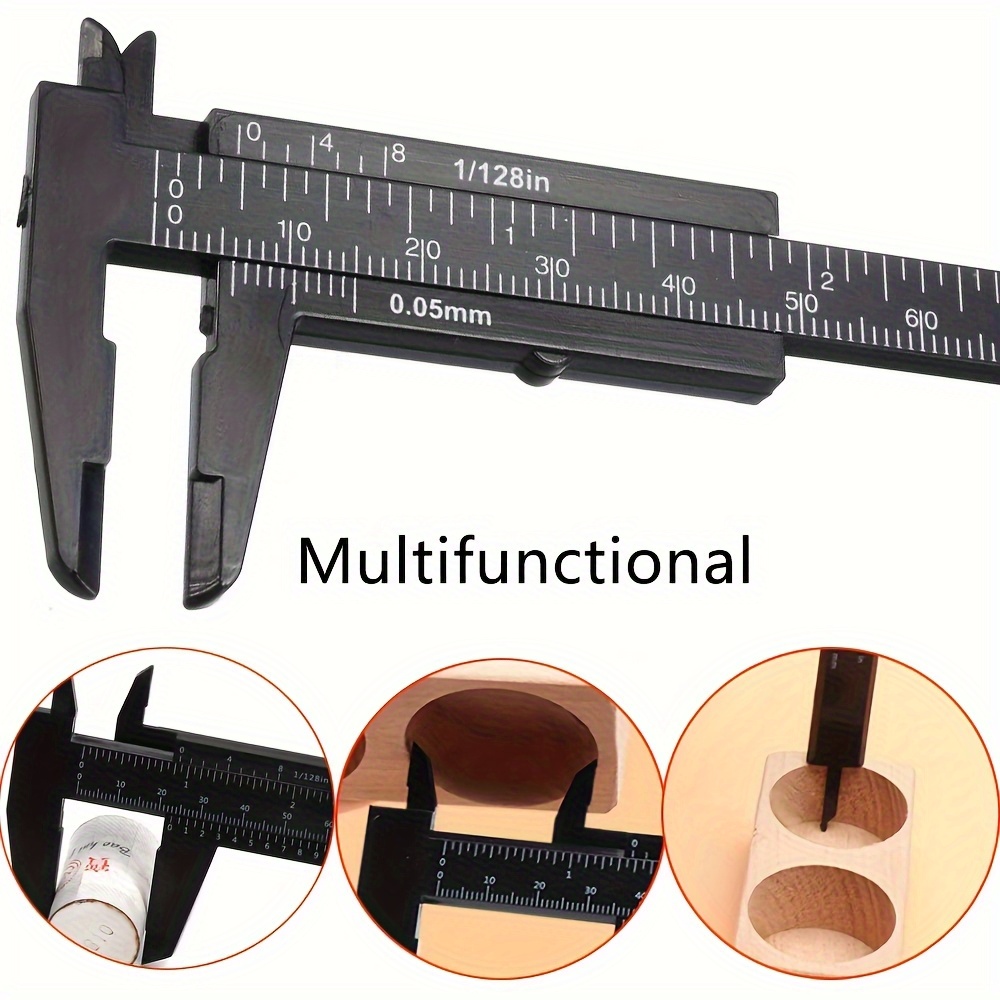 Jewelry Making Experience - Dual-Scale Plastic Vernier Caliper Precision Measuring