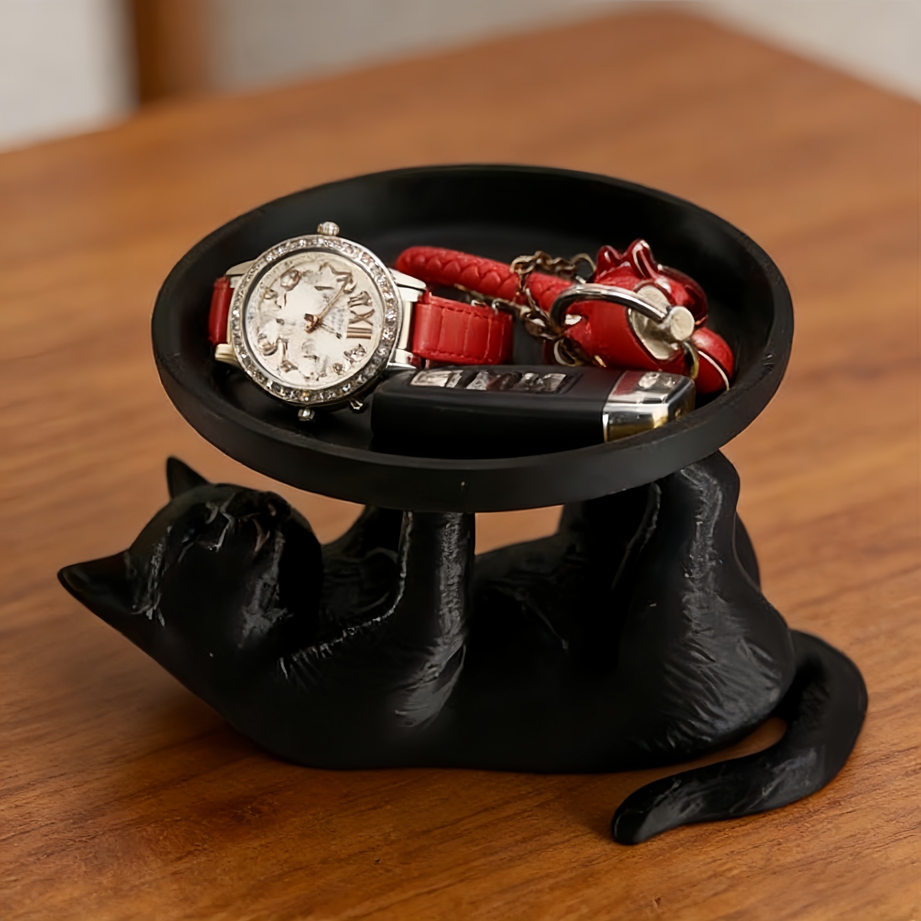Jewelry Making Desk - Simple Style Fun Cat Jewelry Tray,
