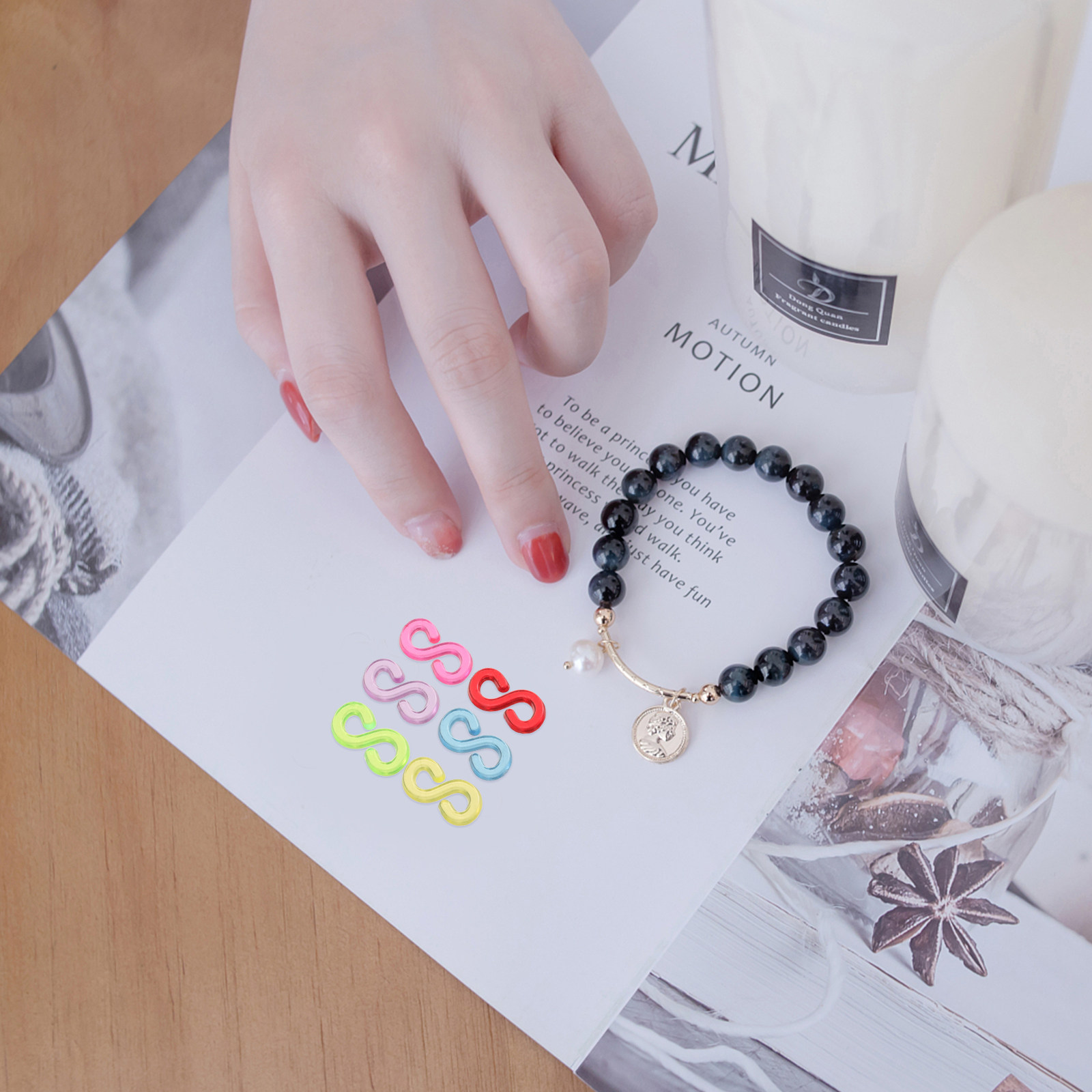 Jewelry Making Tool Kit - 1000Pcs Rubber Band Bracelet Accessory S