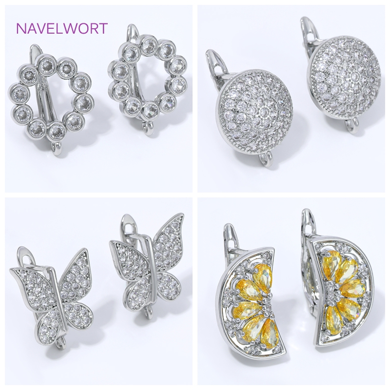 Jewelry Making Soldering Kit - 18K Gold Plated Fan Shape Flower