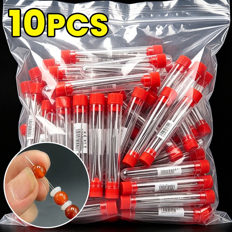 Jewelry Making Soldering Kit - 1/10pcs Open Beading DIY Bead Needle