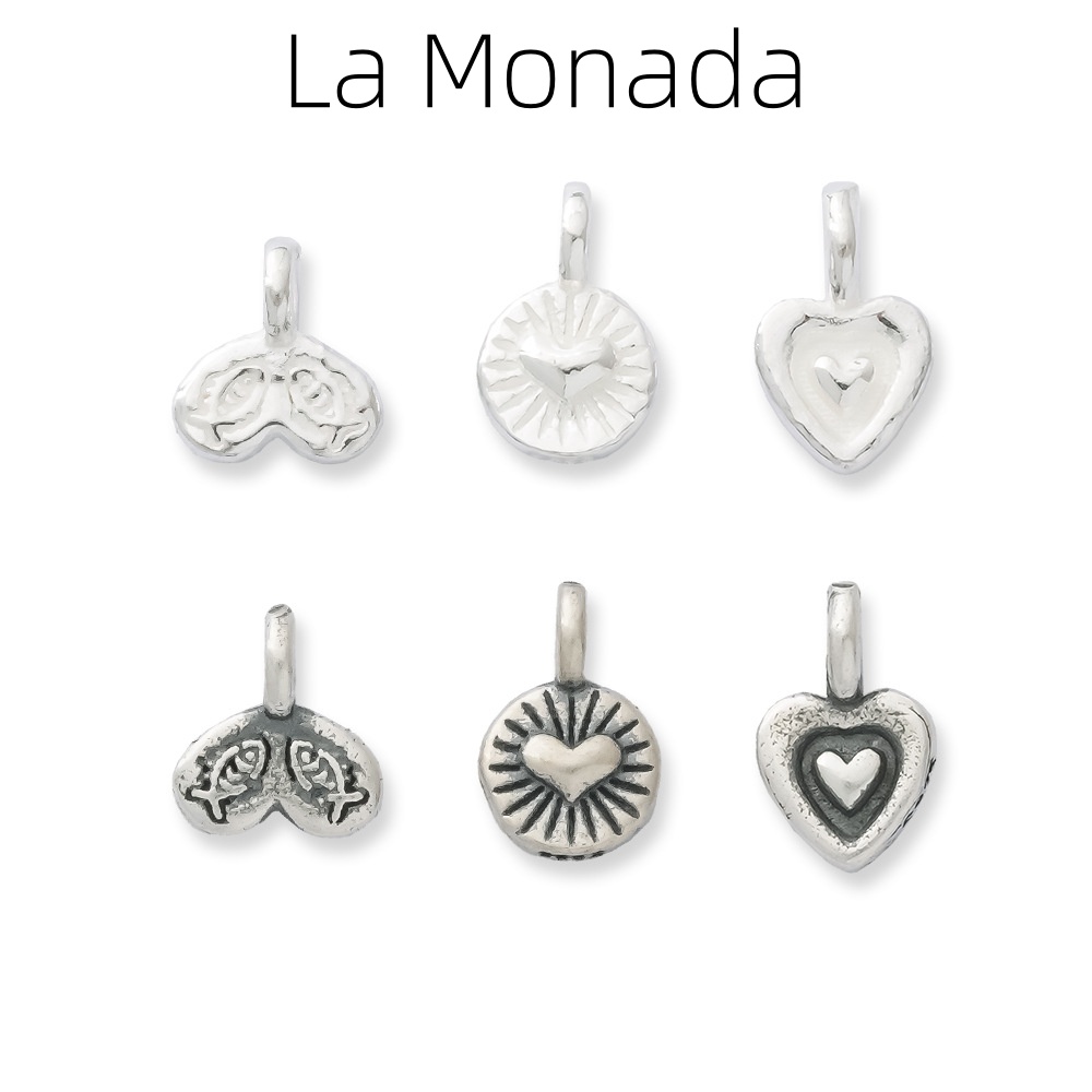 Jewelry Making In La - 925 Sterling Silver Heart & Fish