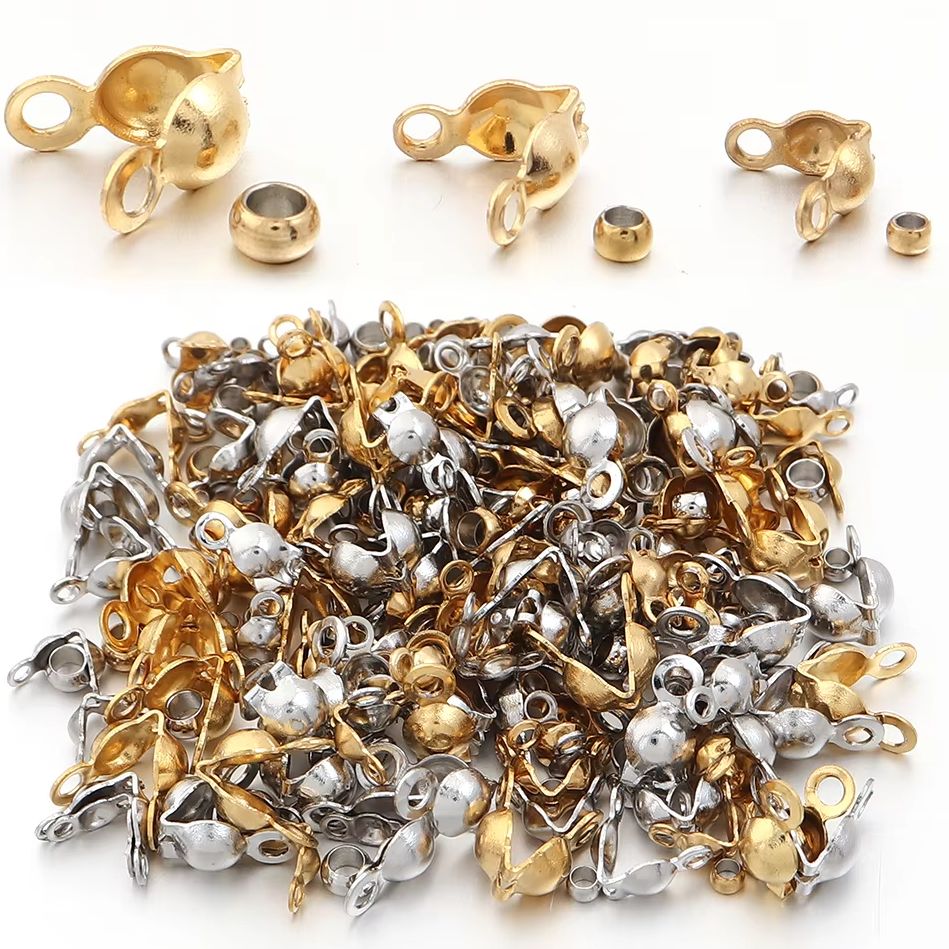 Jewelry Making Soldering Kit - 40-200pcs Stainless Steel Connector Clasp Crimp