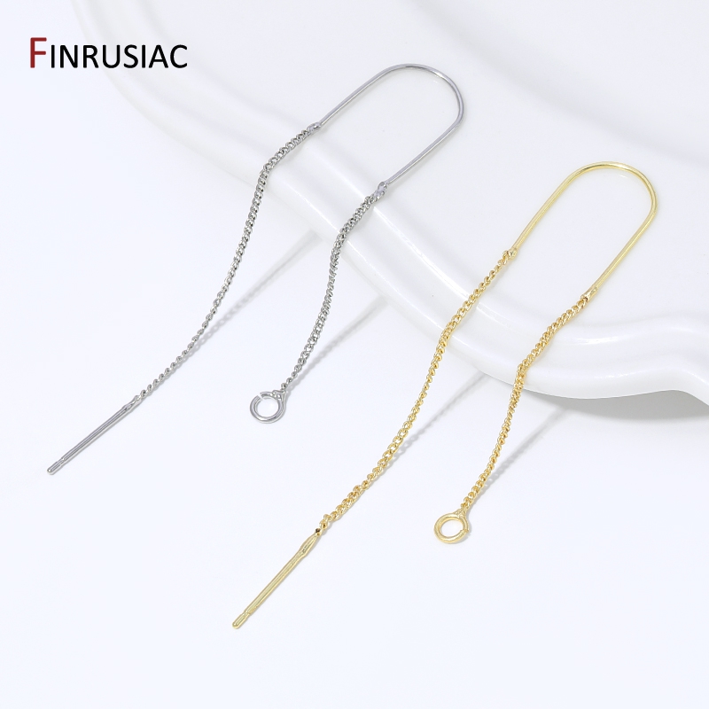 Jewelry Making Chain - 18K Gold Plated Brass Long Tassel
