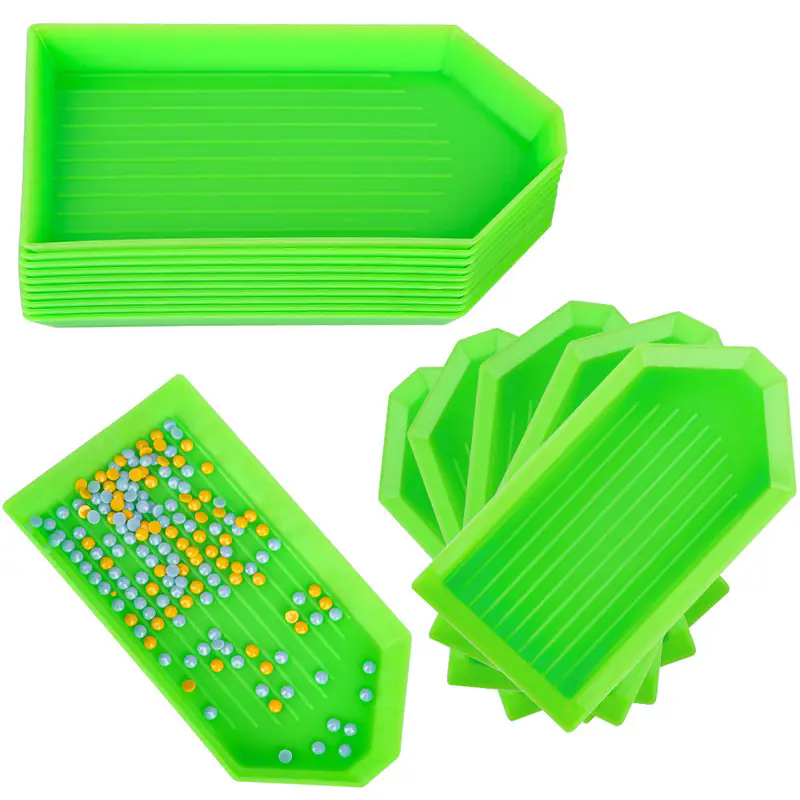6pcs/set Plastic Diamond Paint - Bead Organizer Tray review and price
