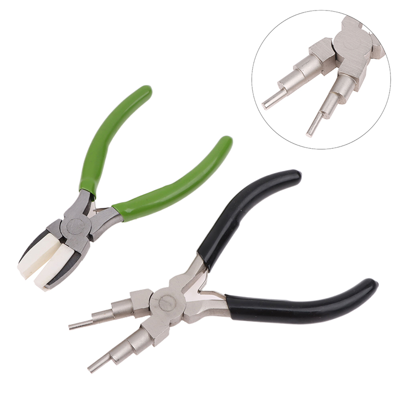 Green Flat Nose Pliers Black 6 - Jewelry Making Loop Pliers review and price
