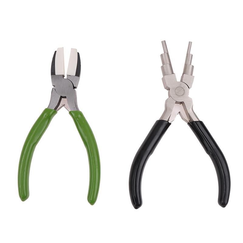 Green Flat Nose Pliers Black 6 - Jewelry Making Loop Pliers review and price