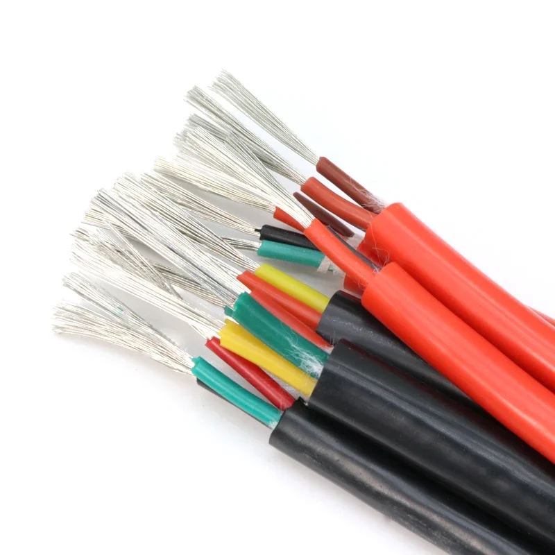 1/5M 2 3 4 5 Cores Flexible Si - Wire 22 Gauge Copper review and price