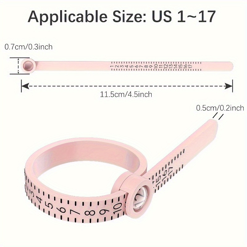 1pc Adjustable Ring Sizer Meas - Jewelry Making Desk review and price
