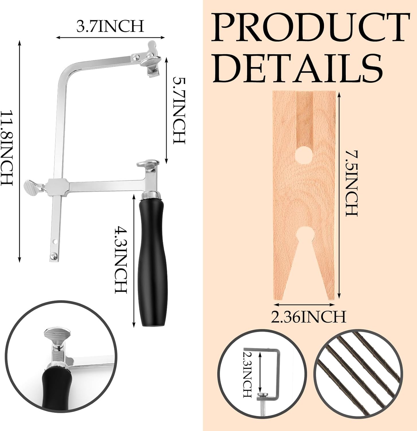 3-in-1 Adjustable Jeweler's Sa - Jewelry Making Desk review and price