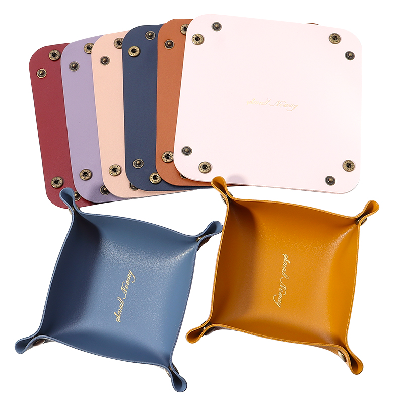 1pc PU Leather Storage Box Col - Jewelry Making Desk review and price