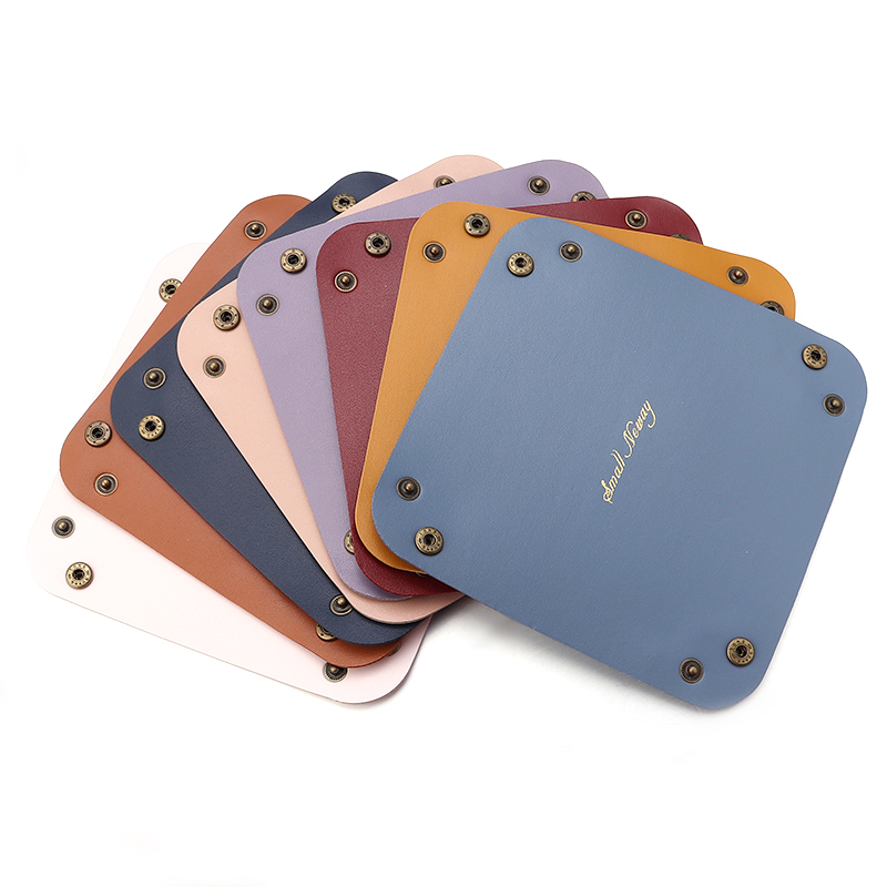 1pc PU Leather Storage Box Col - Jewelry Making Desk review and price
