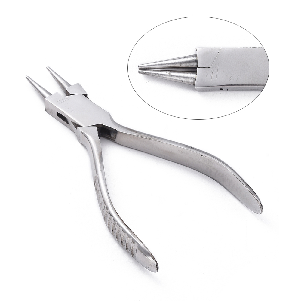 PandaHall 3pcs/set Carbon Stee - Jewelry Making Loop Pliers review and price