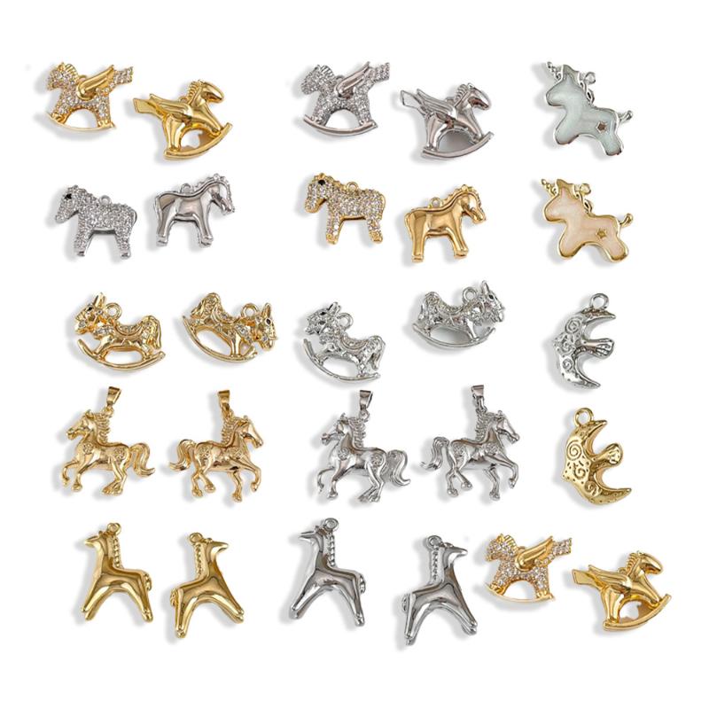 [HS][LA]1PC Pony Pendants Anim - Jewelry Making In La review and price