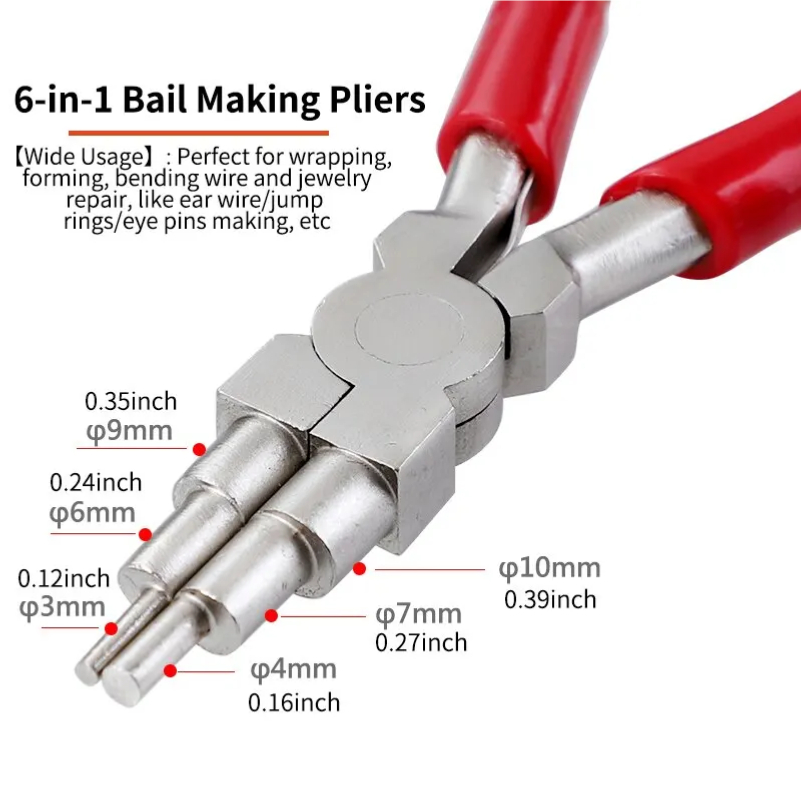 3 Pieces Jewelry Pliers Set 6- - Jewelry Making Loop Pliers review and price