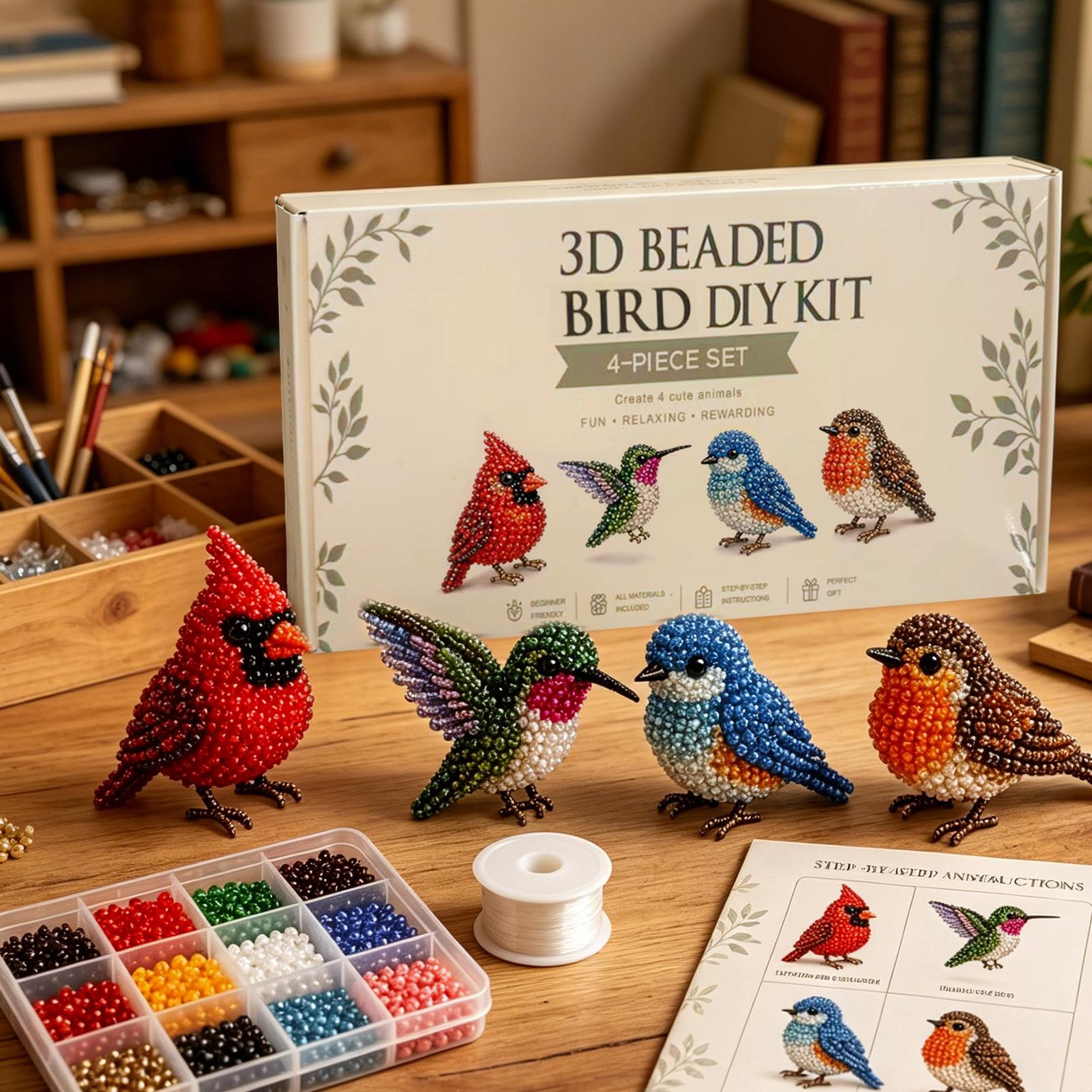 Cute Bird & Animal Beading Cra - Jewelry Making Desk review and price