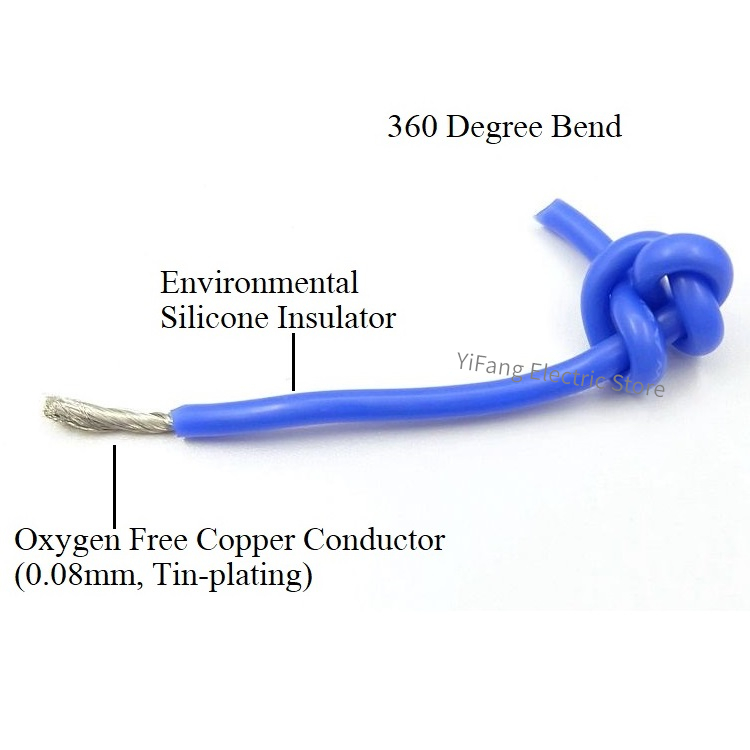 2M/5M Super Soft Silicone Rubb - Wire 22 Gauge Copper review and price