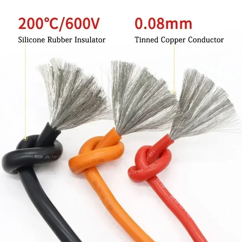1M/5M Ultra Soft Silicone Wire - Wire 22 Gauge Copper review and price