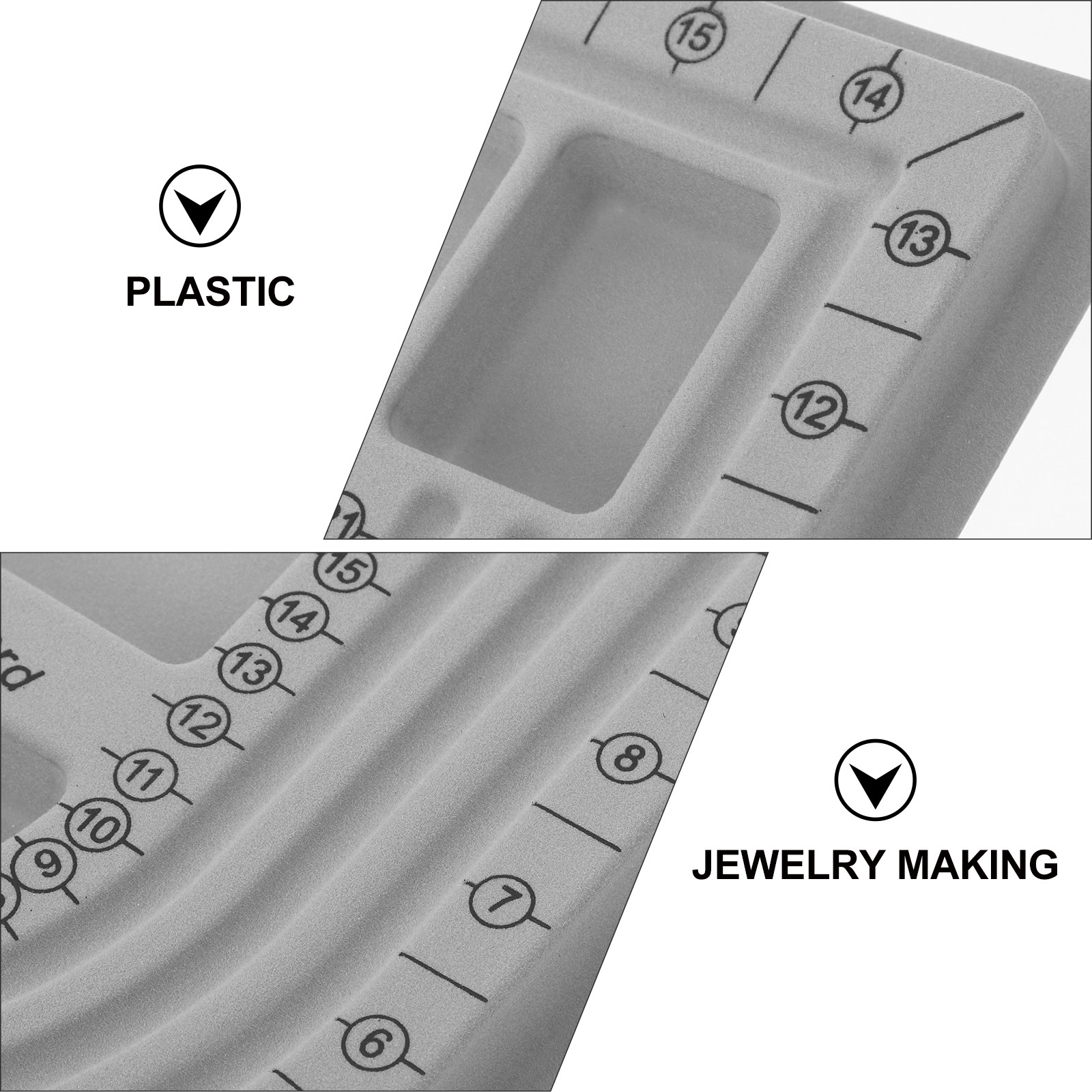 2Pcs Bead Design Boards Neckla - Bead Organizer Tray review and price