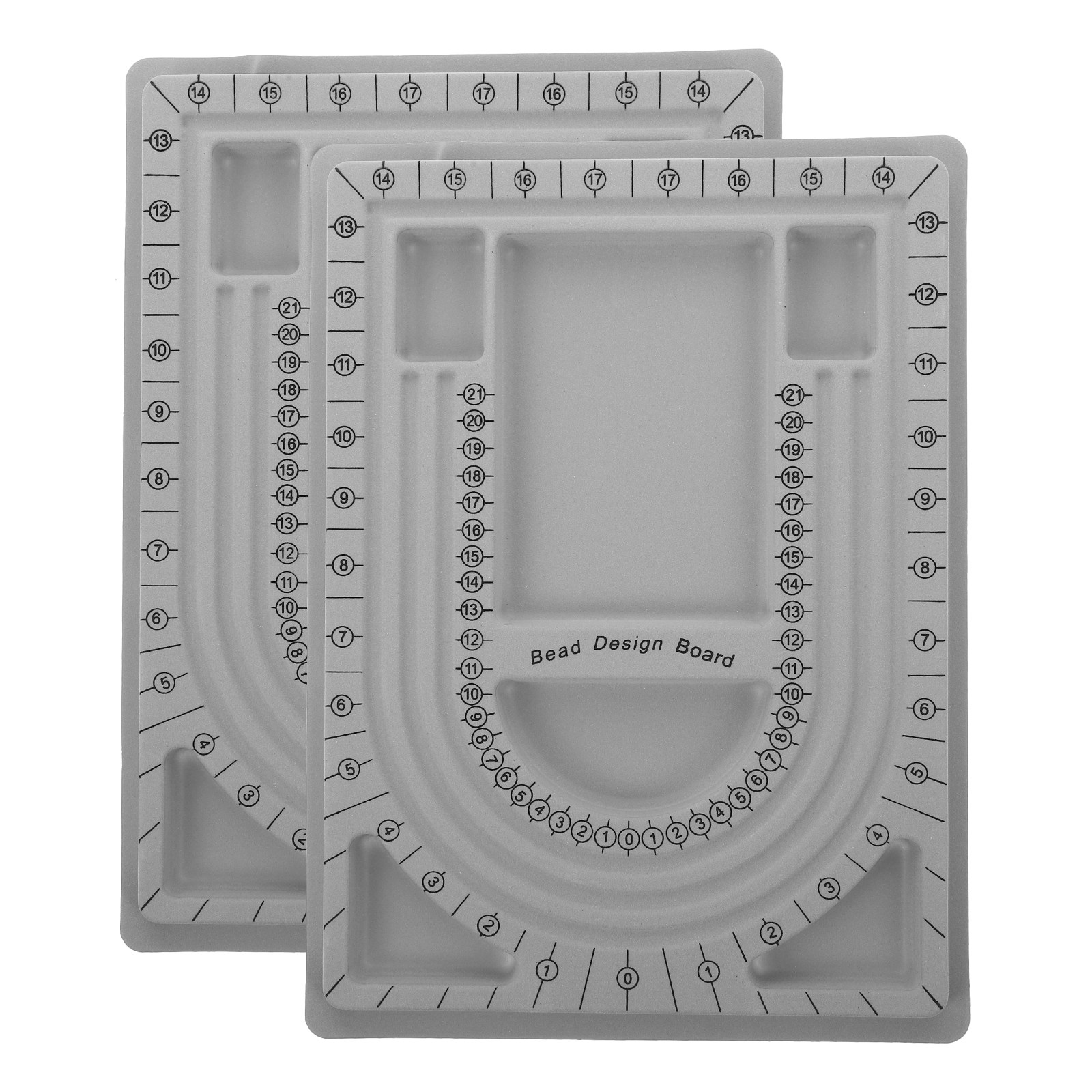 2Pcs Bead Design Boards Neckla - Bead Organizer Tray review and price