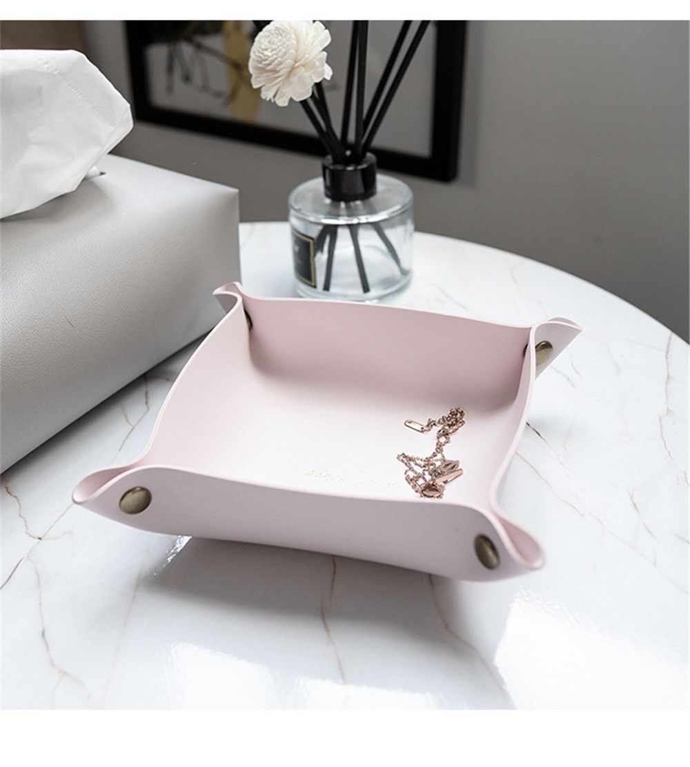 Desktop Storage Tray Leather K - Jewelry Making Desk review and price