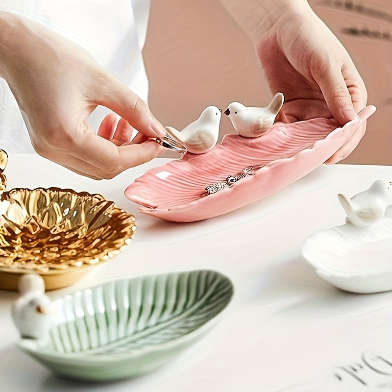 New Cute Bird Dim Sum Ceramic  - Jewelry Making Desk review and price