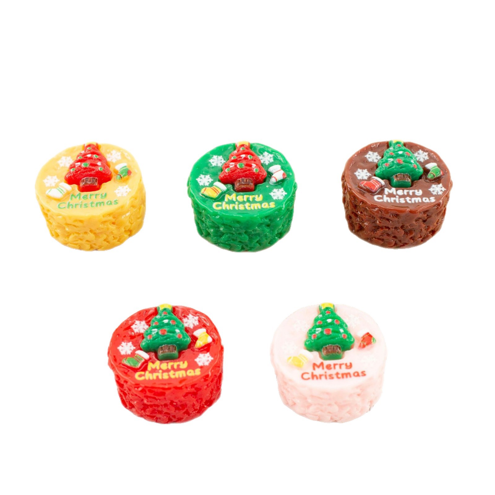 10pcs Resin imitation Christma - Jewelry Making Desk review and price