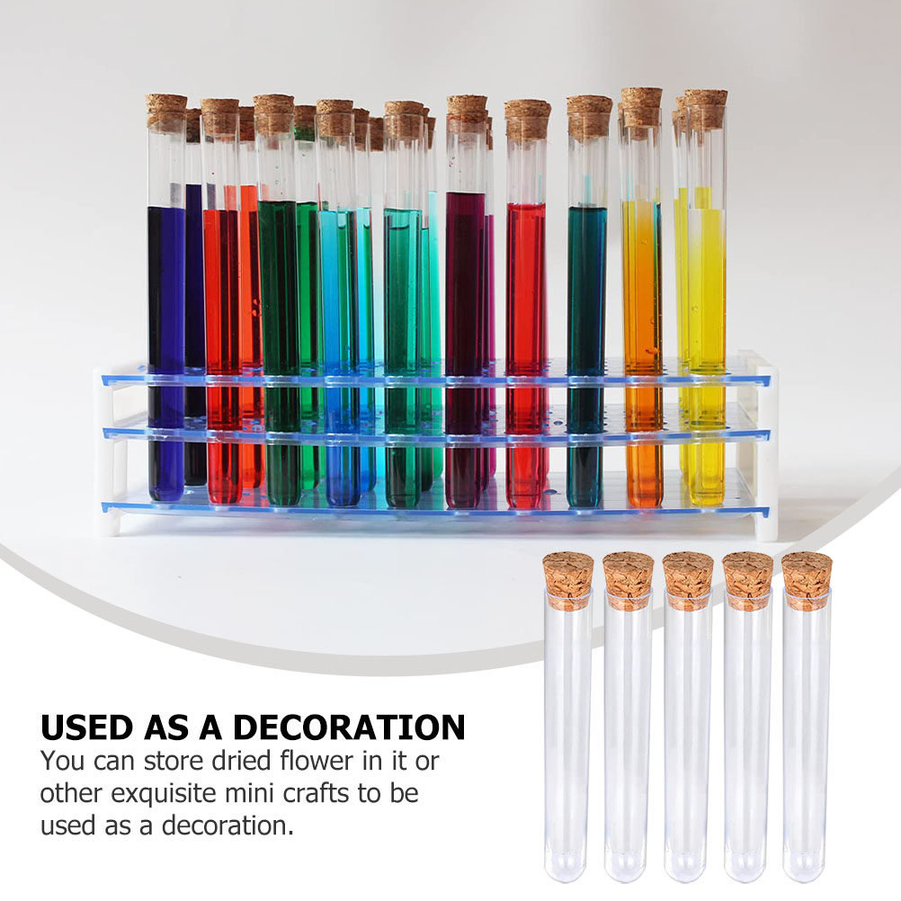 24pcs Plastic Test Tubes Clear - Jewelry Making Experience review and price