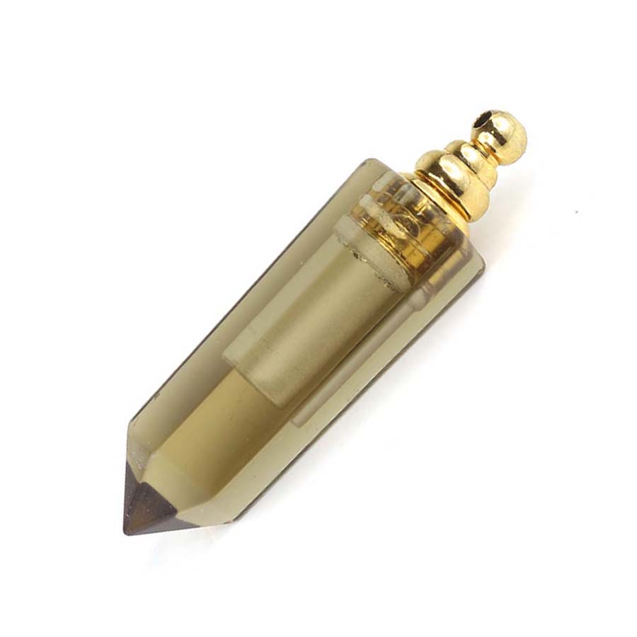 Crystal Hexagonal Stone Perfum - Jewelry Making Pendants review and price
