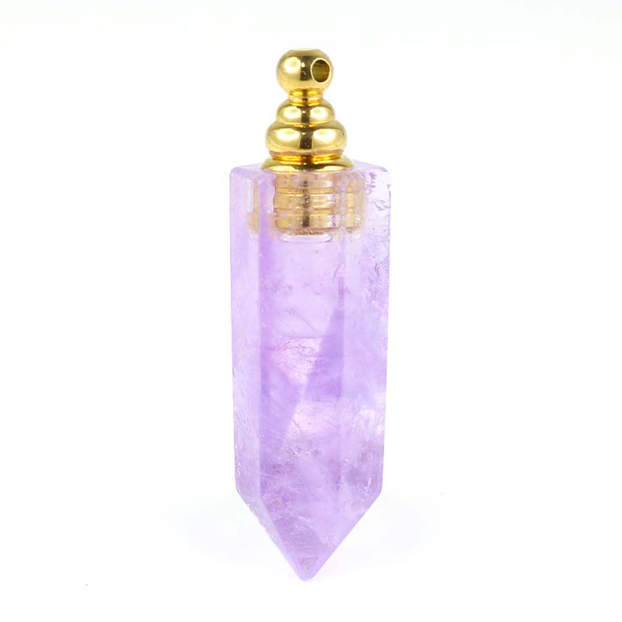 Crystal Hexagonal Stone Perfum - Jewelry Making Pendants review and price