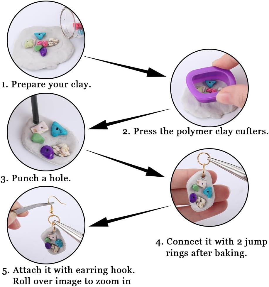 Polymer Clay Earring Making Ki - Jewelry Making Tool Kit review and price