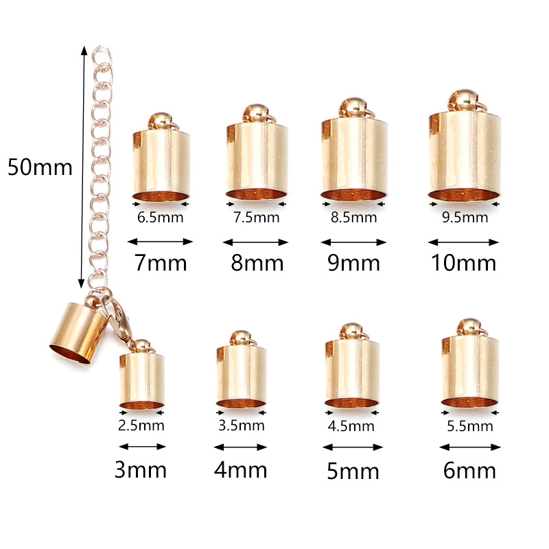 10Sets Leather Cord End Caps W - Jewelry Making Chain review and price