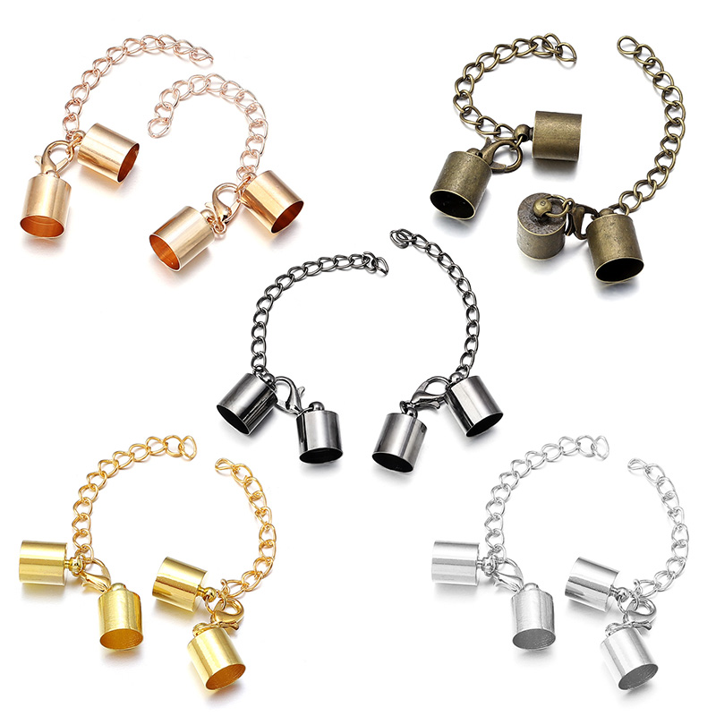 10Sets Leather Cord End Caps W - Jewelry Making Chain review and price