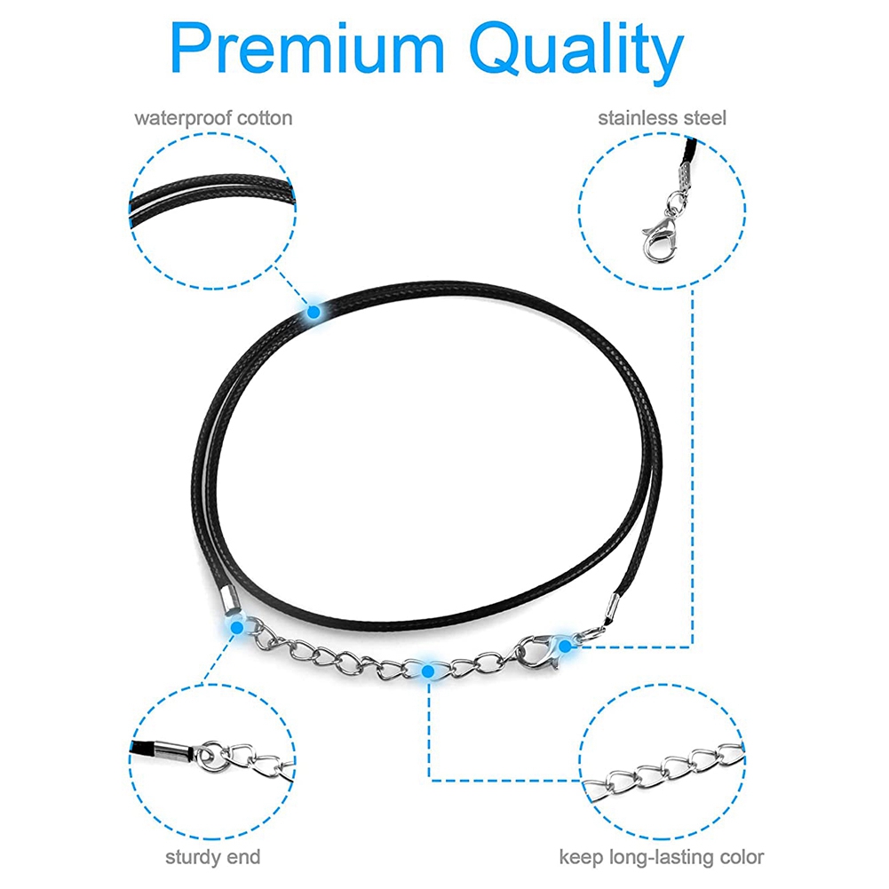 ABQR 24PCS Cord Necklace, 20 i - Jewelry Making Pendants review and price