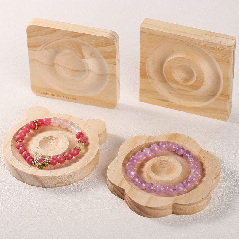 1Pc DIY Natural Wooden Beading - Bead Organizer Tray review and price