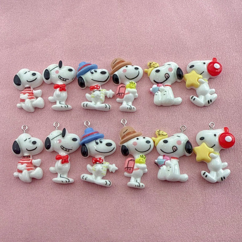 10pcs resin cute little dog pe - Jewelry Making Pendants review and price