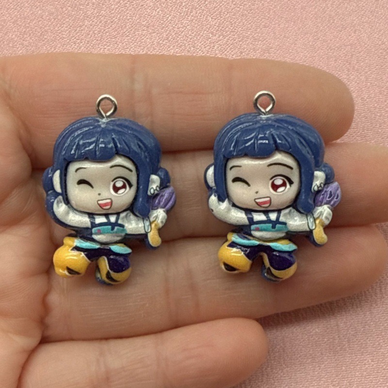 10pcs resin cartoon pendant, D - Jewelry Making Pendants review and price