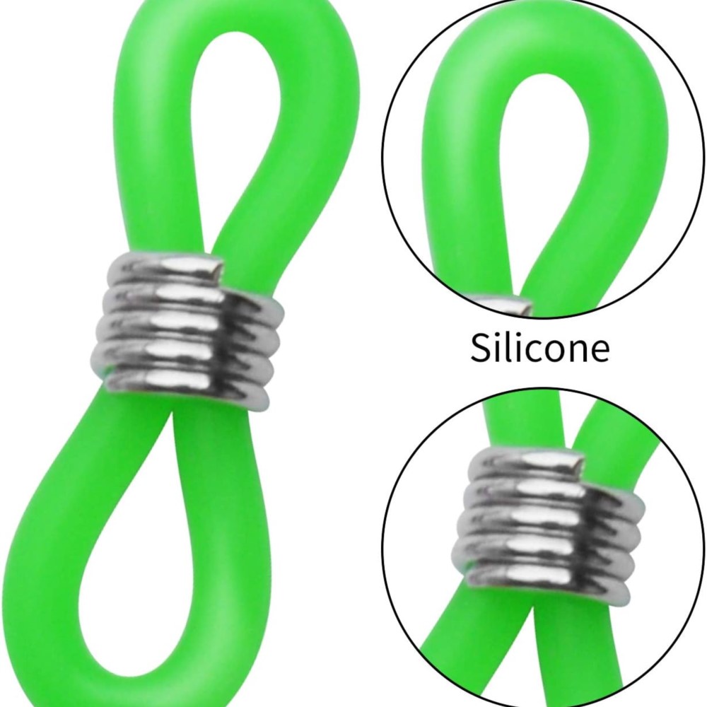 50pcs Adjustable Rubber Specta - Jewelry Making Glasses review and price