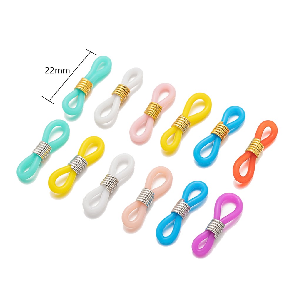 50pcs Adjustable Rubber Specta - Jewelry Making Glasses review and price