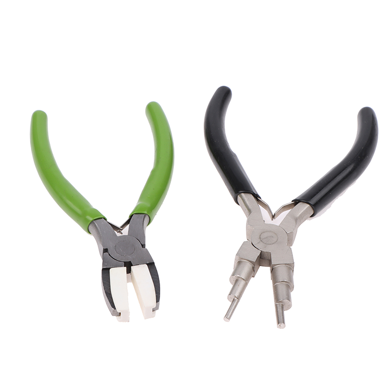 ❤️ Green Flat Nose Pliers Blac - Jewelry Making Loop Pliers review and price