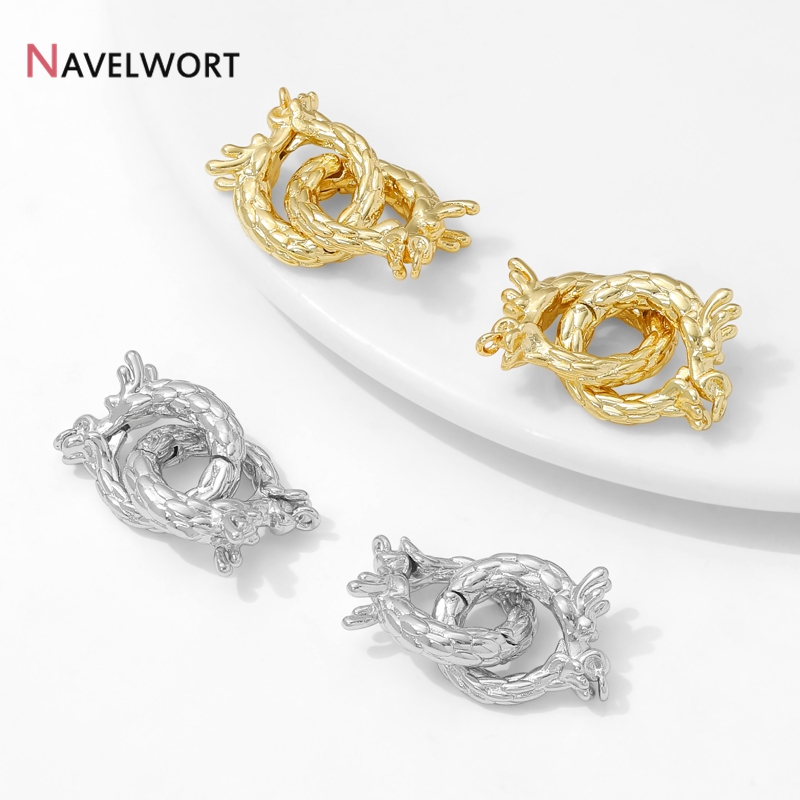 14K Gold Plated Brass Dragon S - Jewelry Making Items review and price