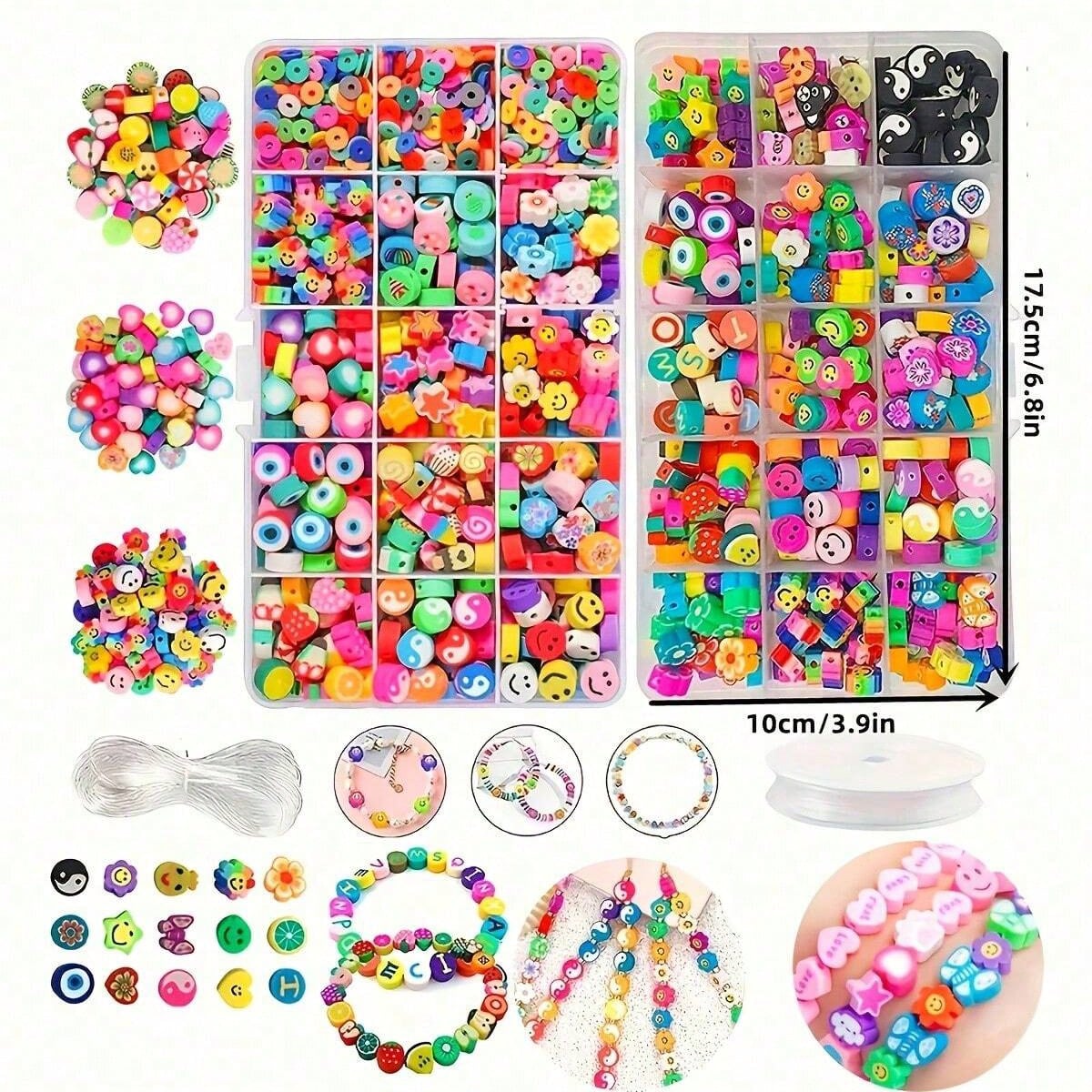 1450/1200/250pcs Polymer Clay  - Bead Organizer Tray review and price