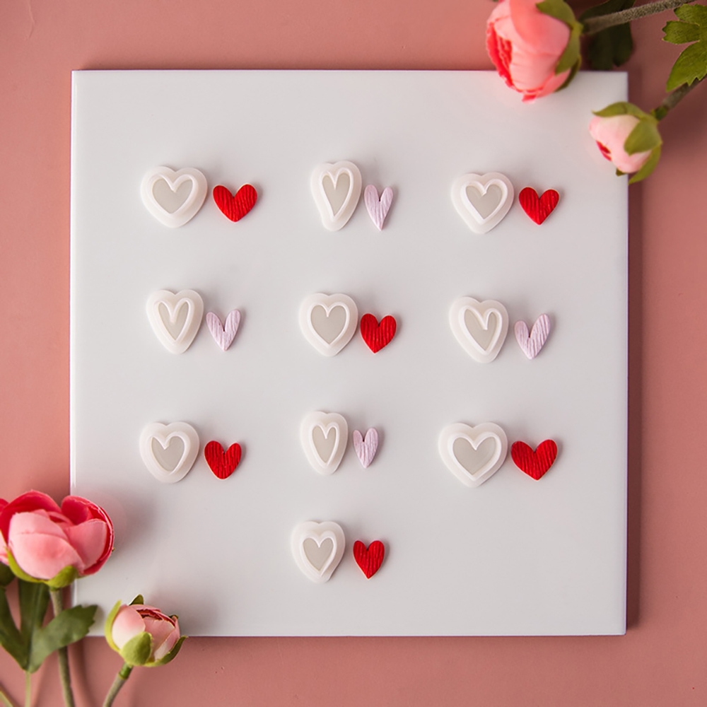 10pcs Heart-Shaped Set Polymer - Jewelry Making Tool Kit review and price