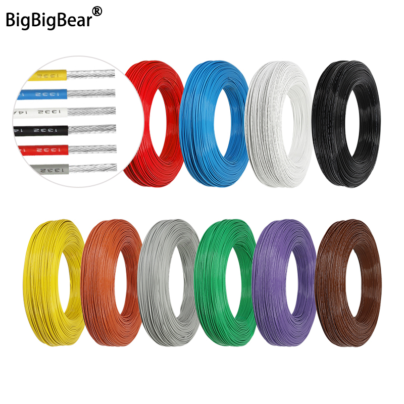 2/5/10m UL1332 PTFE Wire High  - Wire 22 Gauge Copper review and price
