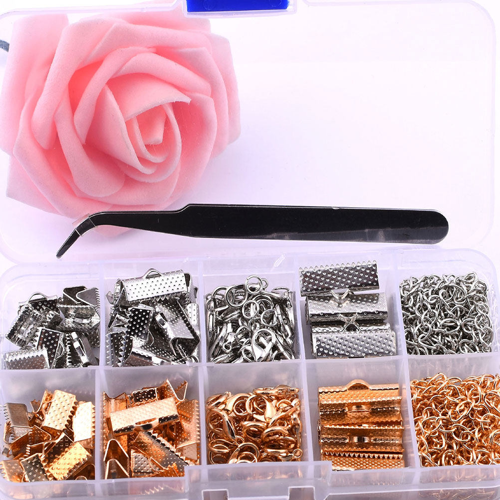 371Pcs Gold Necklace Buckle Je - Jewelry Making Tool Kit review and price